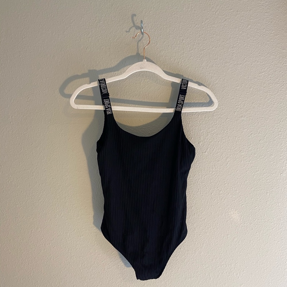 Victoria Secret Sport Black Bodysuit